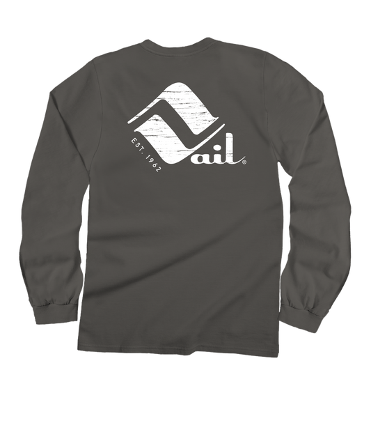 Retro Vail Retro Vail - Crater DyedÂ® Long Sleeve Crewneck T-Shirt
