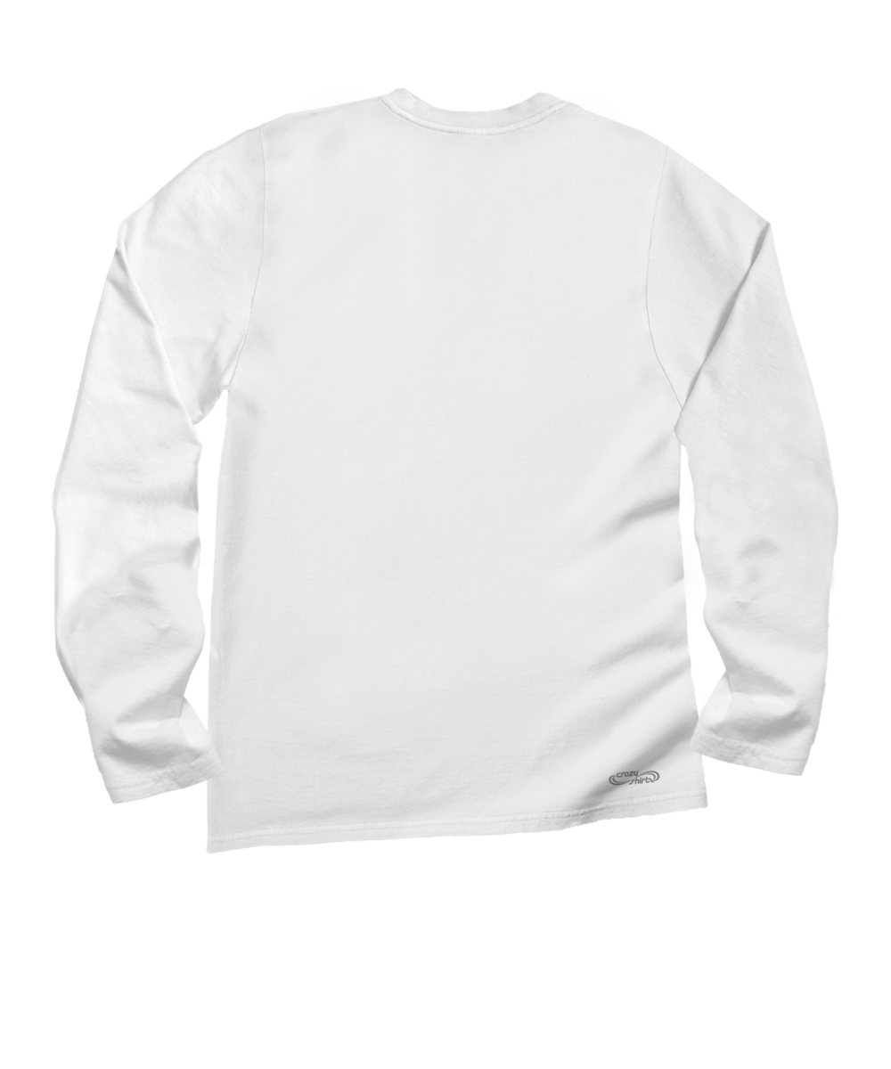 The Desert Getaway - White Long Sleeve Crewneck T-Shirt