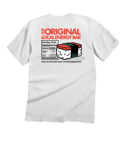 Local Power - White Short Sleeve Crewneck T-Shirt Style001