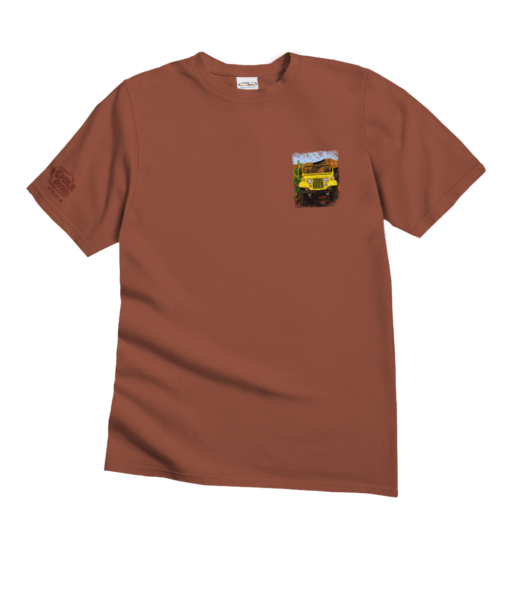 JeepÂ® Desert - Chile Dyed Short Sleeve Crewneck T-Shirt