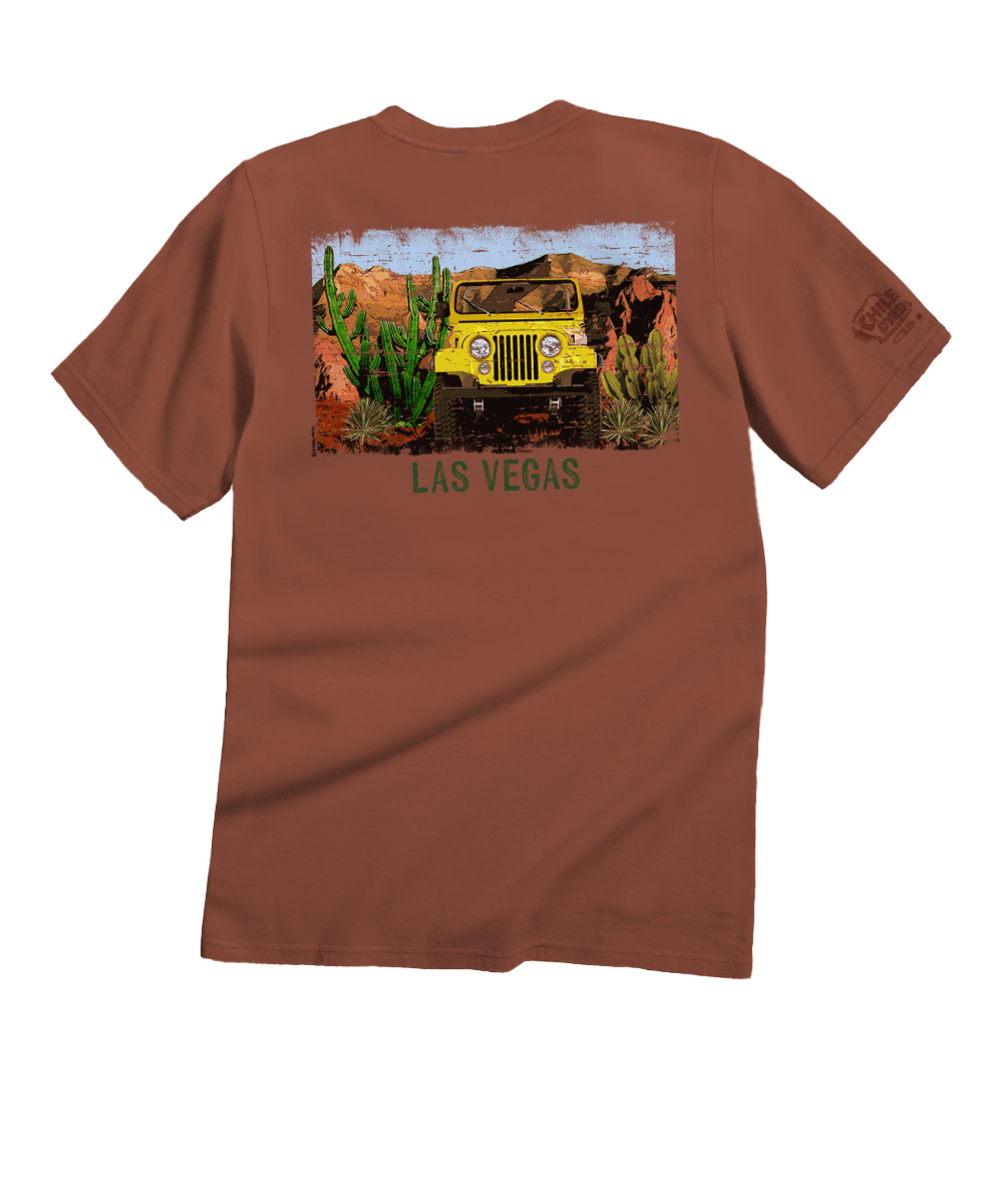 JeepÂ® Desert - Chile Dyed Short Sleeve Crewneck T-Shirt