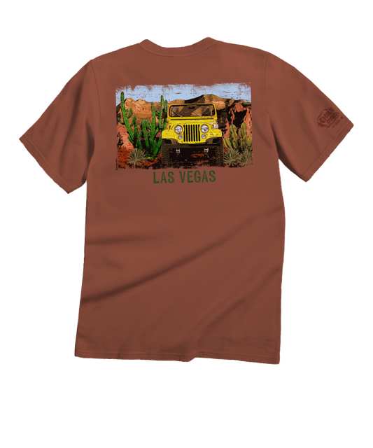 JeepÂ® Desert - Chile Dyed Short Sleeve Crewneck T-Shirt