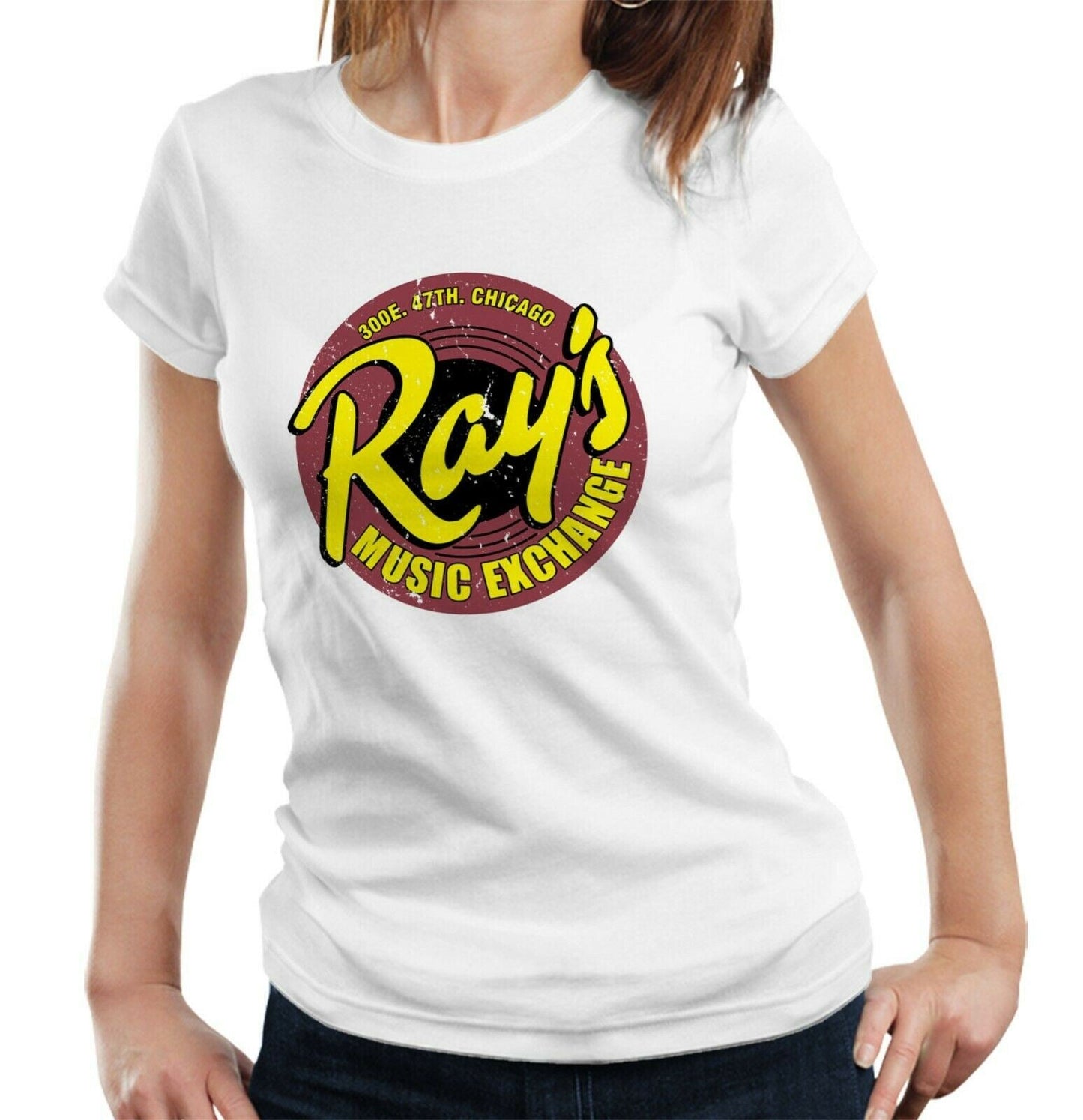 Ray's Music Exchange Tshirt Fitted Ladies