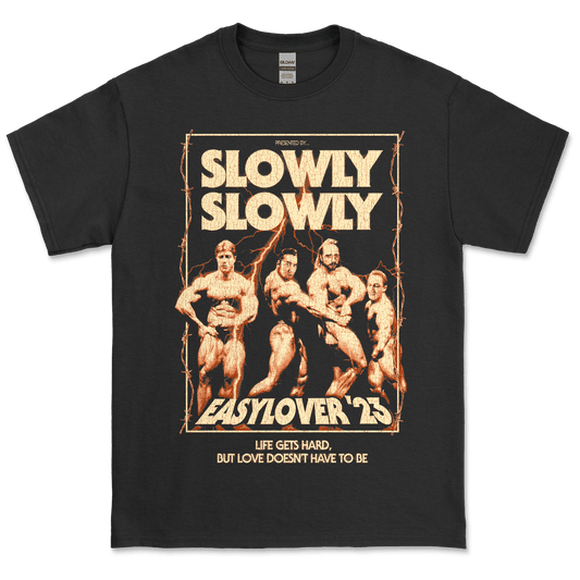 Slowly Slowly / Easy Lover Vintage Tee (Black)