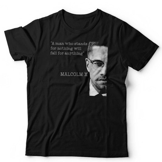 Malcolm X Fall For Anything Tshirt Unisex