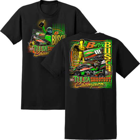 BREXTON BUSCH TULSA SHOOTOUT CHAMPION TEE