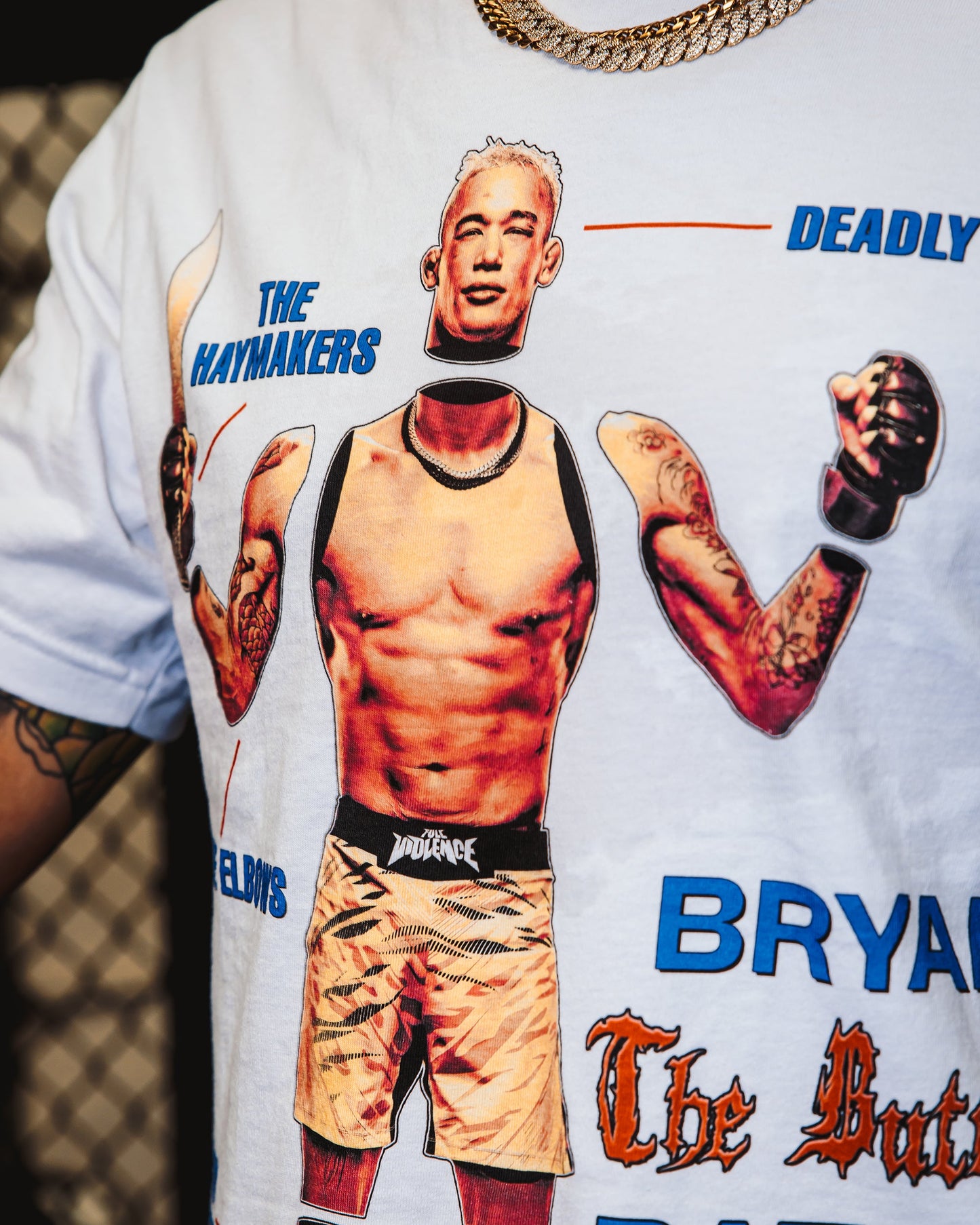 The Butcher "Classic" Tee in Whte