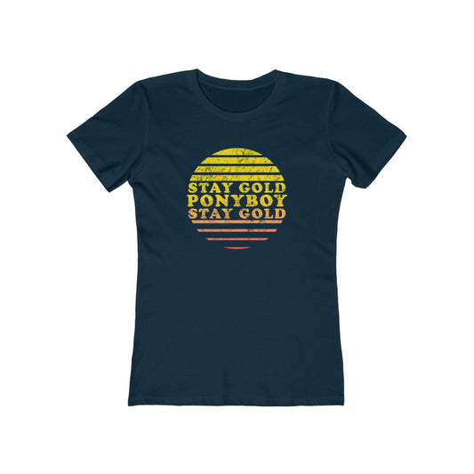 Stay Gold Ponyboy Women's Boyfriend Tee
