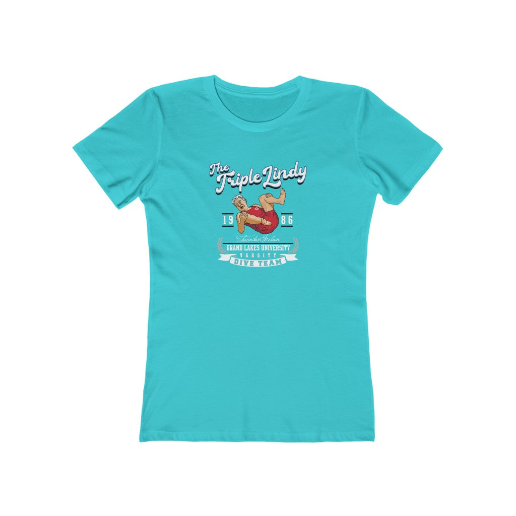 The Triple Lindy Women's Boyfriend Tee