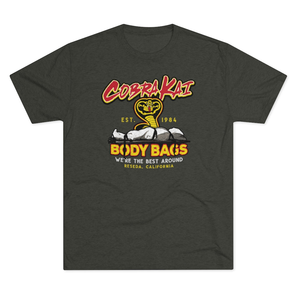 Cobra Kai Body Bags Men's/Unisex Tri-Blend Ultra Soft Tee