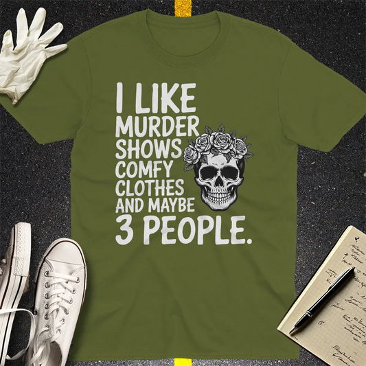 Murder Shows & Chill T-Shirt Style001
