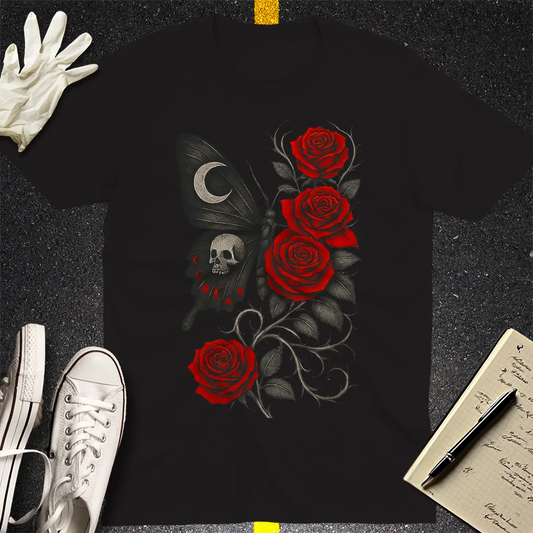 Gothic Rose Reaper T-Shirt