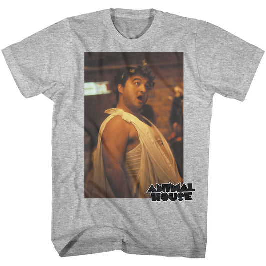 Animal House - Toga Photo - Short Sleeve - Heather - Adult - T-Shirt