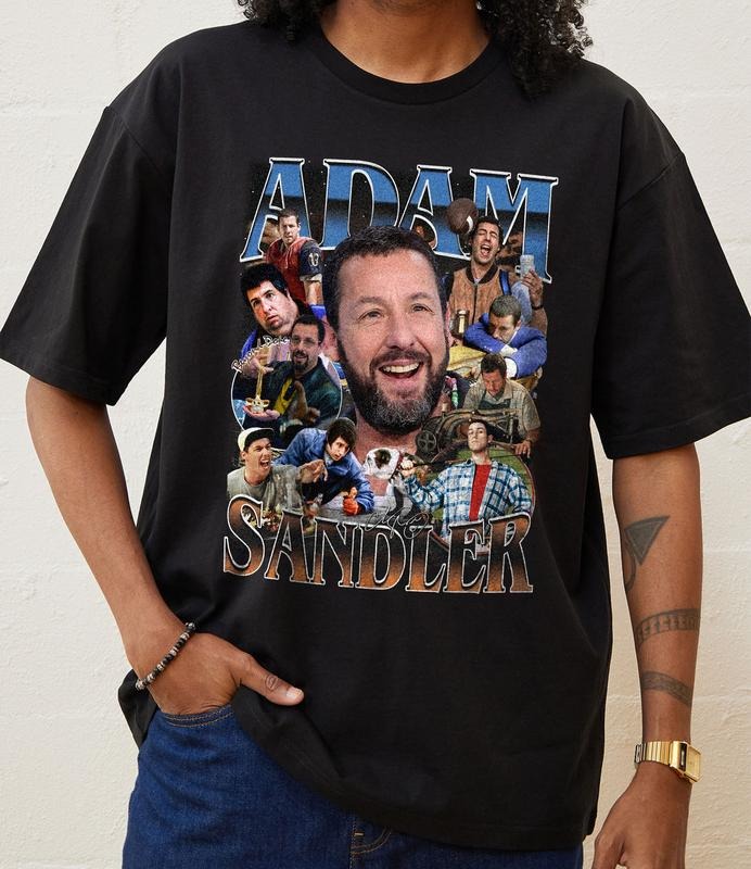 Ad4m Sandl4r Happy Gilmore T-Shirt, Happy Gilmore Ad4m Sandl4r Shirt, 4dam Shirt, Sandl4r Fan Merch Gifts Classic Cotton Happy Gilmore2