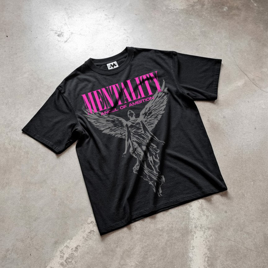 Angel of Ambition Tee - Pink