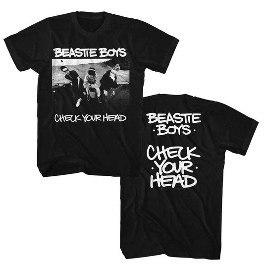 Beastie Boys - Check Your Head - American Classics Officially Licensed - Black Adult Short Sleeve T-Shirt Style001