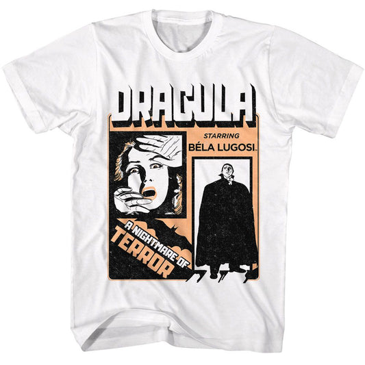 Bela Lugosi - Dracula - American Classics - Solid White Adult Short Sleeve T-Shirt