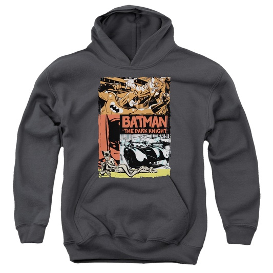 DC Batman Old Movie Poster - Youth Hoodie