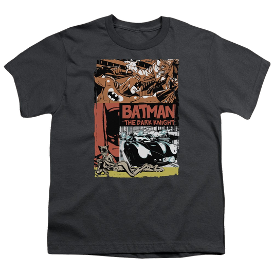 DC Batman Old Movie Poster - Youth T-Shirt
