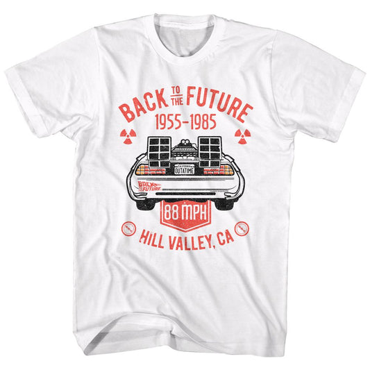 Back To The Future - Vintage Back - Short Sleeve - Adult - T-Shirt