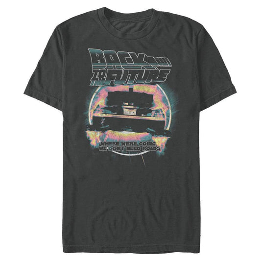 Back to the Future - Vintage Rainbow - T-Shirt