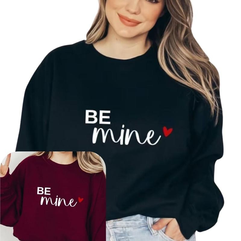 Be Mine Sweatshirt, Valentines Sweater, Valentine's Day Sweater