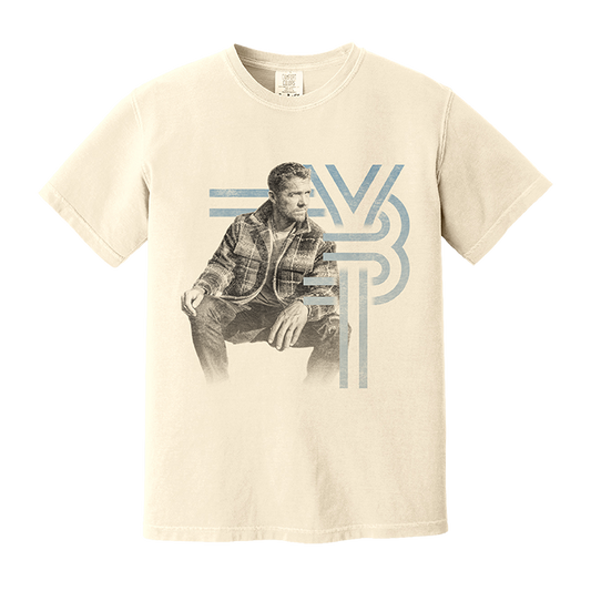 Brett Young / Aus Tour Tee (Ivory)