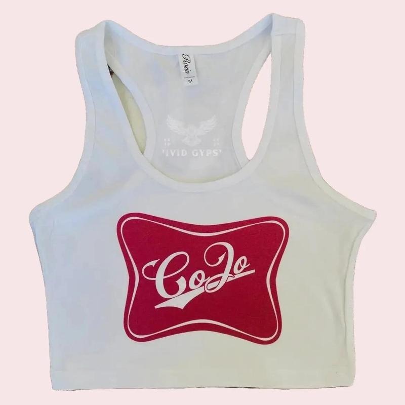 Busy Doing Cowgirl Shit - Crop Tank Top, Y2K Shirt, Political Activism Baby Tee, LGBTQ Rights Baby Tee, Free Speech, Feminist Shirt, Gift For Her