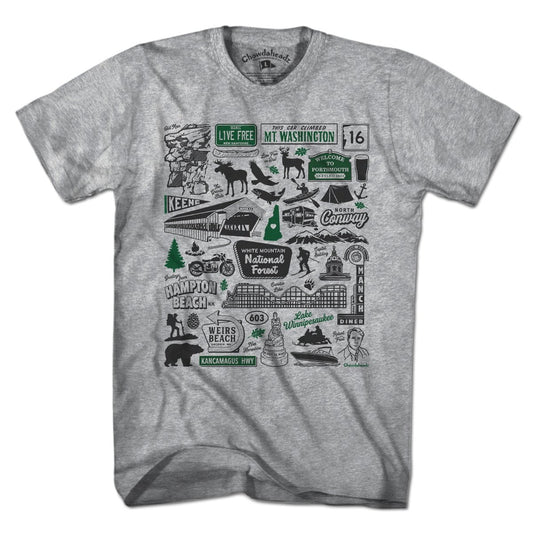 New Hampshire Tourist Attraction T-Shirt