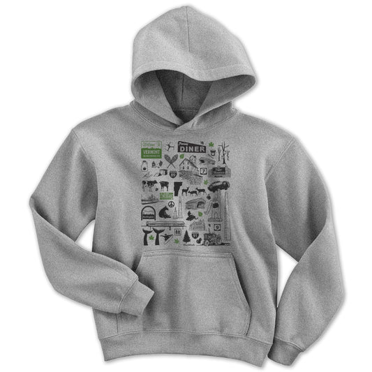 Vermont Tourist Attraction Youth Hoodie