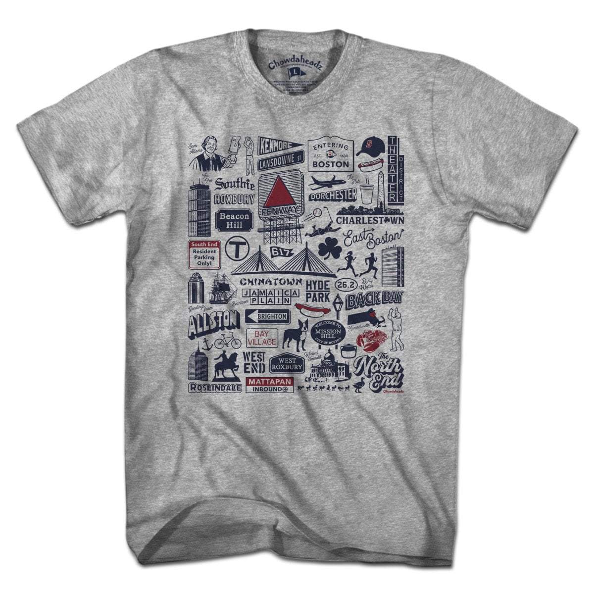 Boston Tourist Attraction T-Shirt