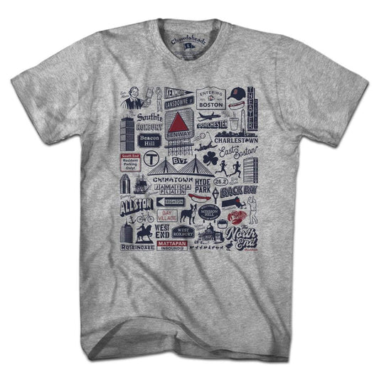 Boston Tourist Attraction T-Shirt