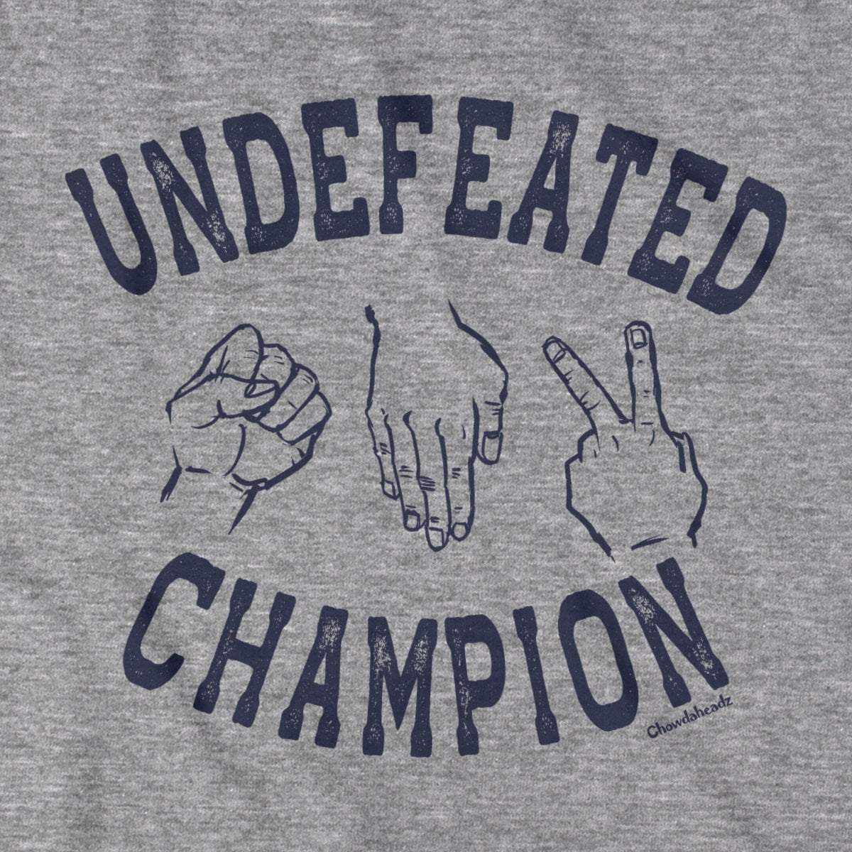 Undefeated Rock Paper Scissors Champion T-Shirt