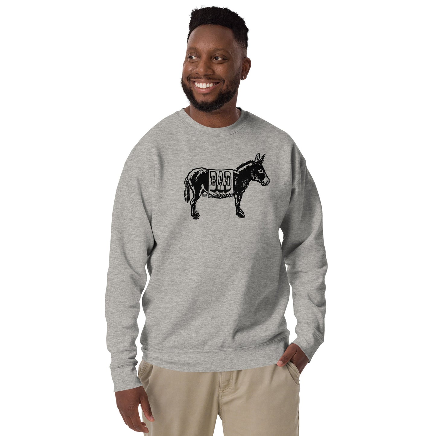 Unisex Bad Ass Classic Fleece Sweatshirt