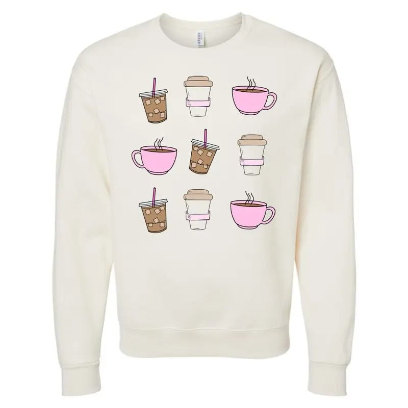 'Coffee Girlie' Crewneck Sweatshirt