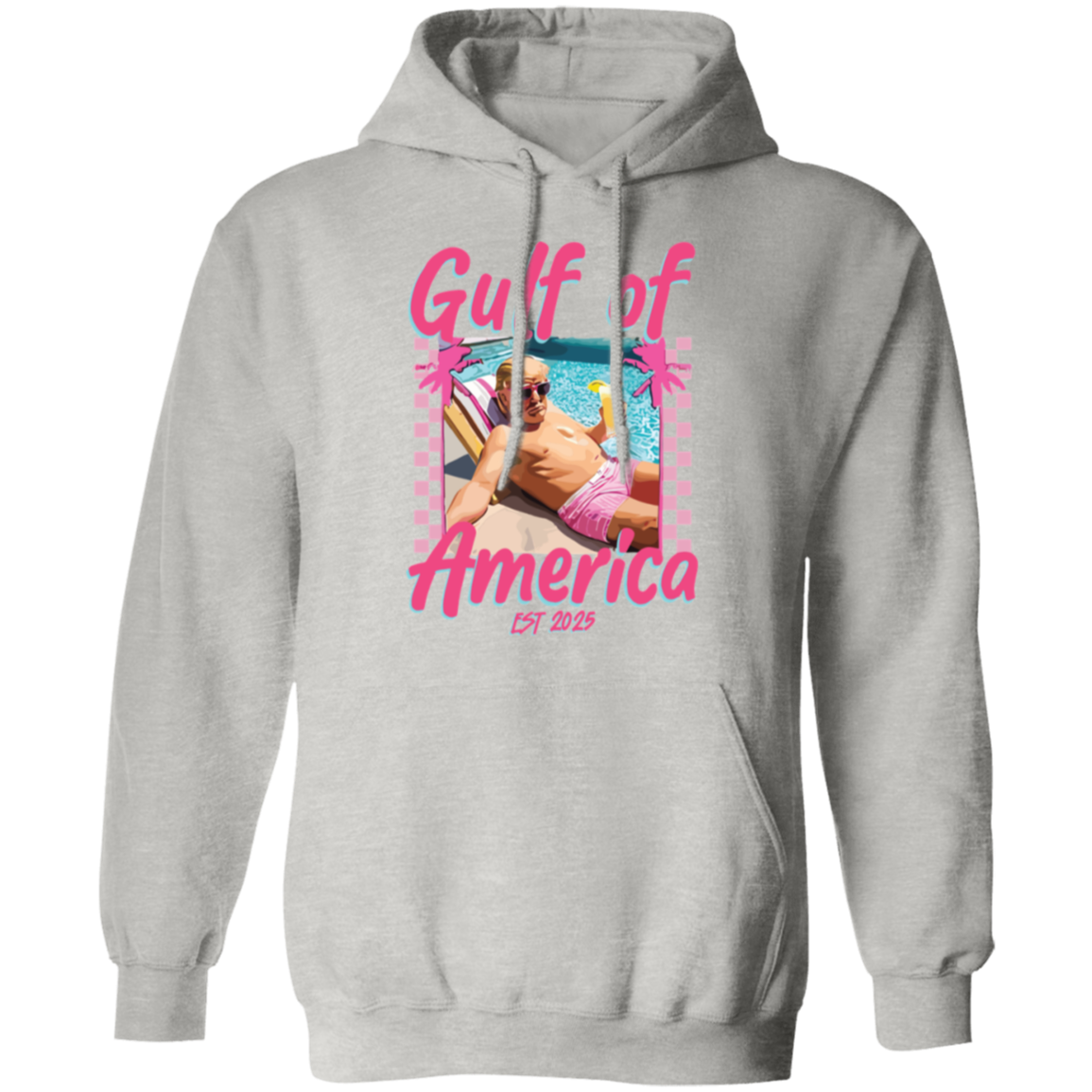 Gulf of America Trump Funny Hoodie