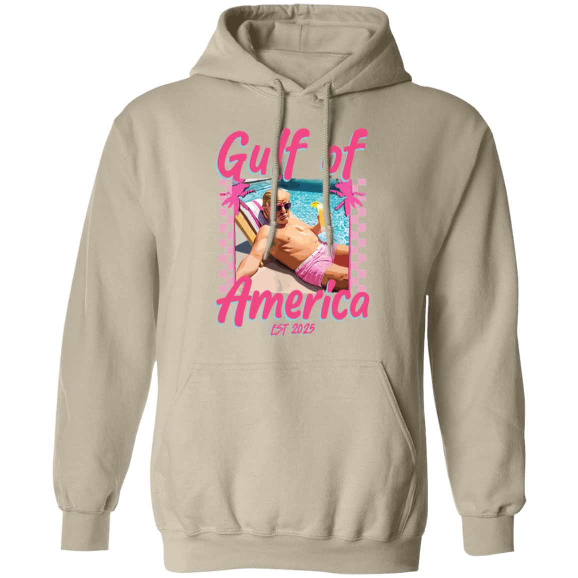 Gulf of America Trump Funny Hoodie