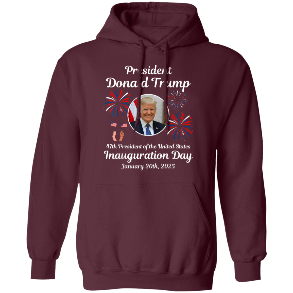 President Donald Trump Inauguration Day 2025 Hoodie