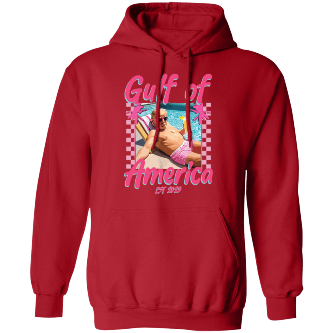 Gulf of America Trump Funny Hoodie