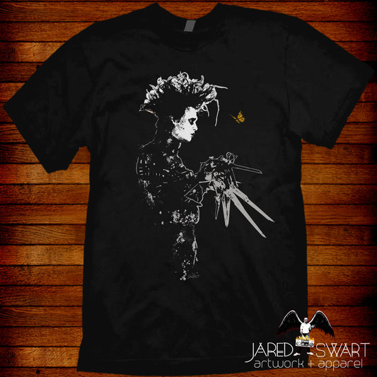 Edward Scissorhands T-shirt by Jared Swart inspired by Tim Burton's film classic