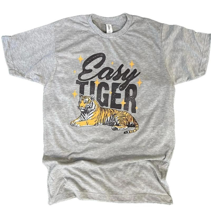 Easy Tiger Tee - Summer Tee for Women - Unisex Fit