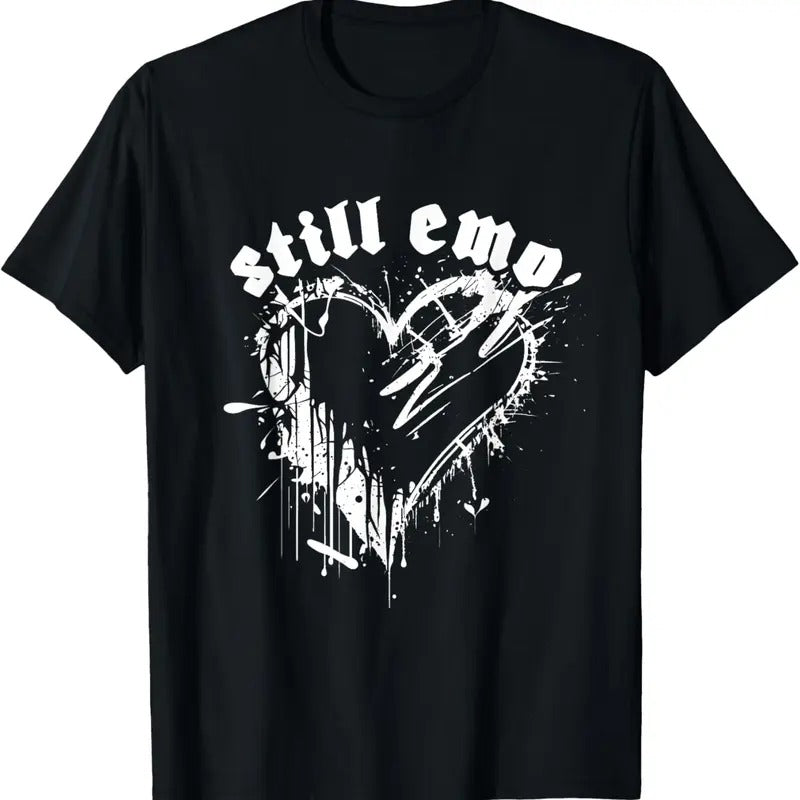 Emo Rock Still Emo y2k 2000s Emo Ska Pop Punk Band Music - Unisex And Inclusive - Multiple Colorways - Full Size Range