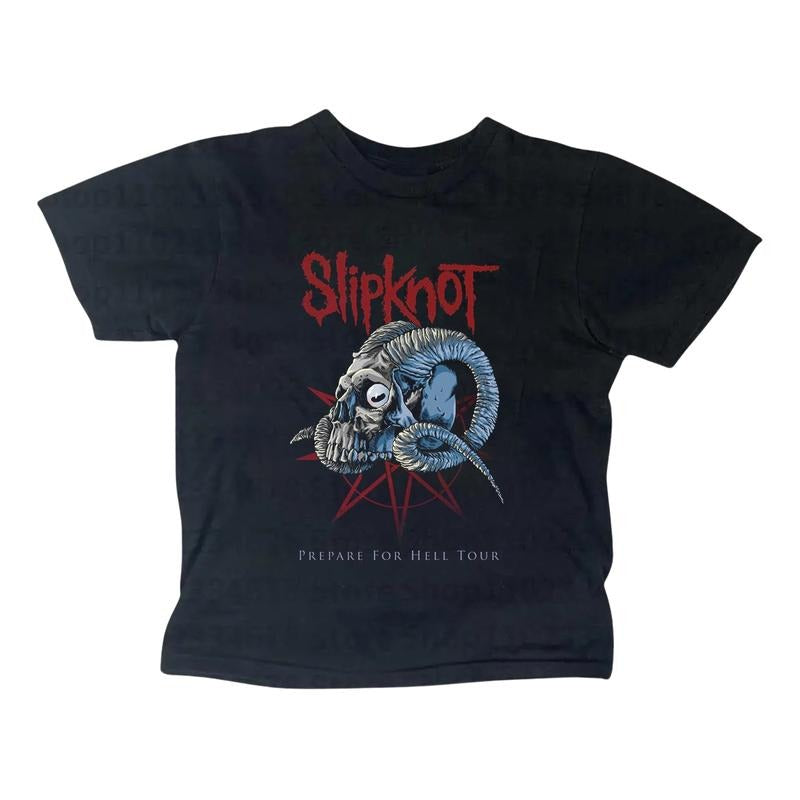 GOAT Band Baby Tee, Metal Gothic Rock Band Baby Tee, Gothic Emo Girl Top, Scene Clothing 2000s, Y2k Top Women Streetwear, Casual Cotton Short Sleeve