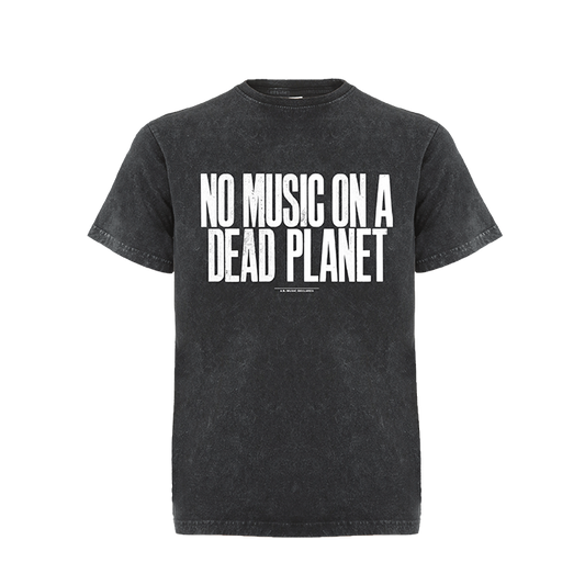 No Music On A Dead Planet / Logo Tee (Vintage Black)