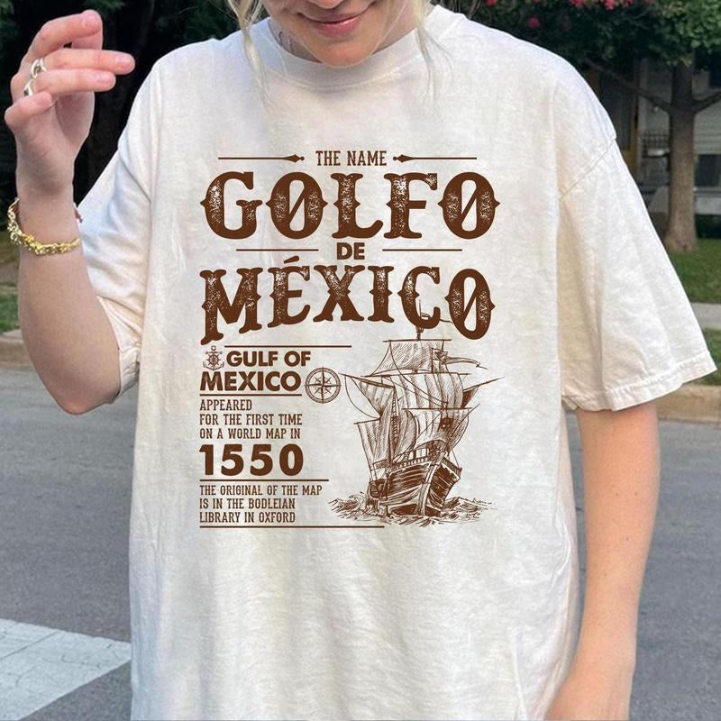 Gulf of Mexico Name Origin 1550, Historical Gulf of Mexico, Gulf of Mexico , 1550 Exploration, Historical Geography Gift, Coastal History