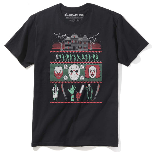 Classic Horror Xmas Sweater T-Shirt