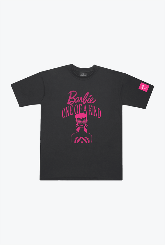 Barbie One Of A Kind Heavyweight Graphic T-Shirt - Washed Black