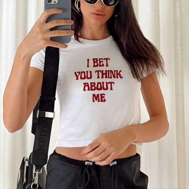 I Bet You Think About Me, FC Merch Tee, Top Vintage Shirt, Retro funny meme shirt gift mens womens unisex tshirt