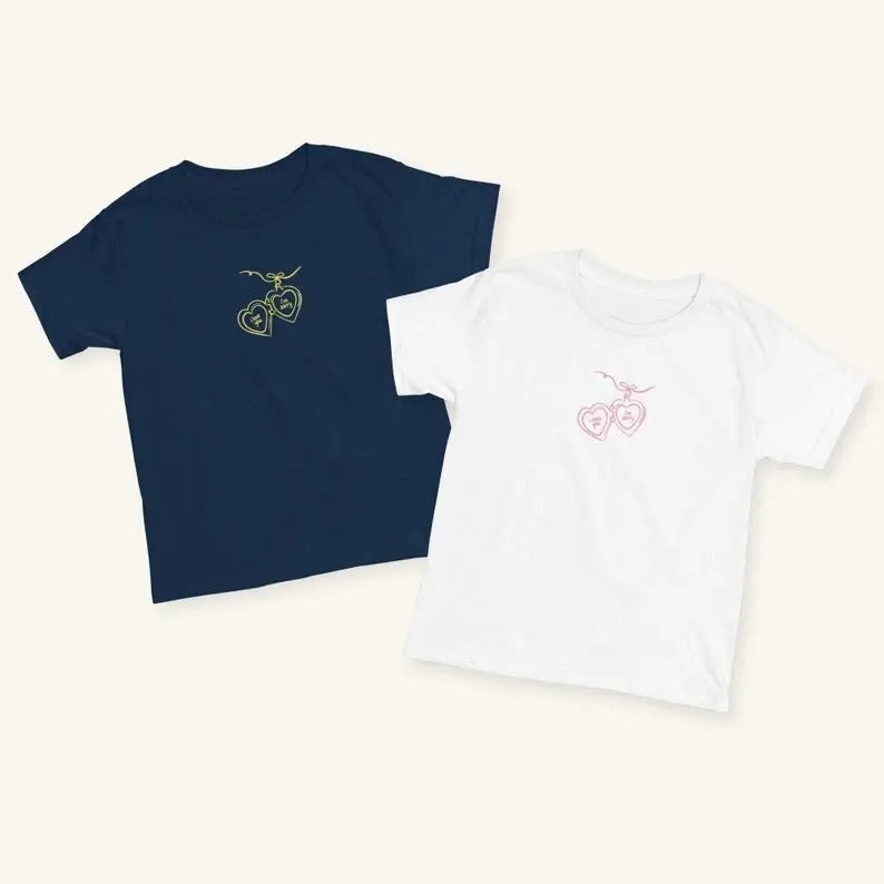I Love You / I Miss You I'm Sorry Baby Tee Gracie Abrams Matching Shirts, Vintage Y2K Baby Tee Cotton Fashion Summer