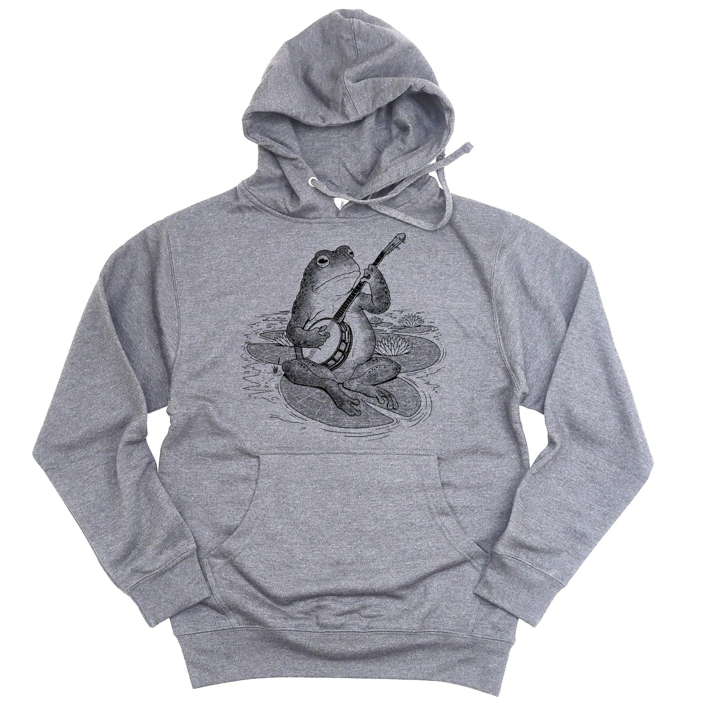 Unisex Country Frog Midweight Pullover Hoodie
